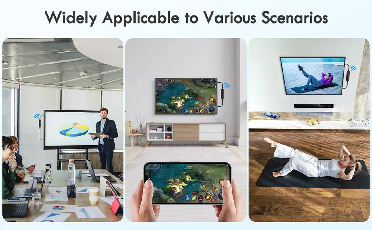 Ishare HDMI Wireless Adapter for Ios, Stream to Display
